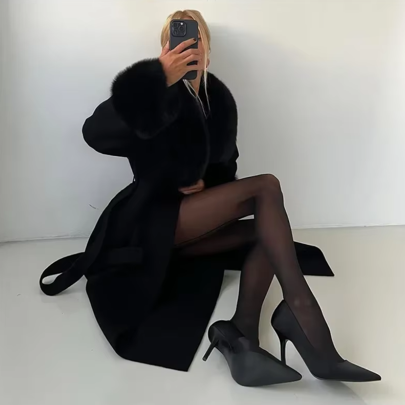 Faux Fur Overcoat – Luxury and Comfort for Winter