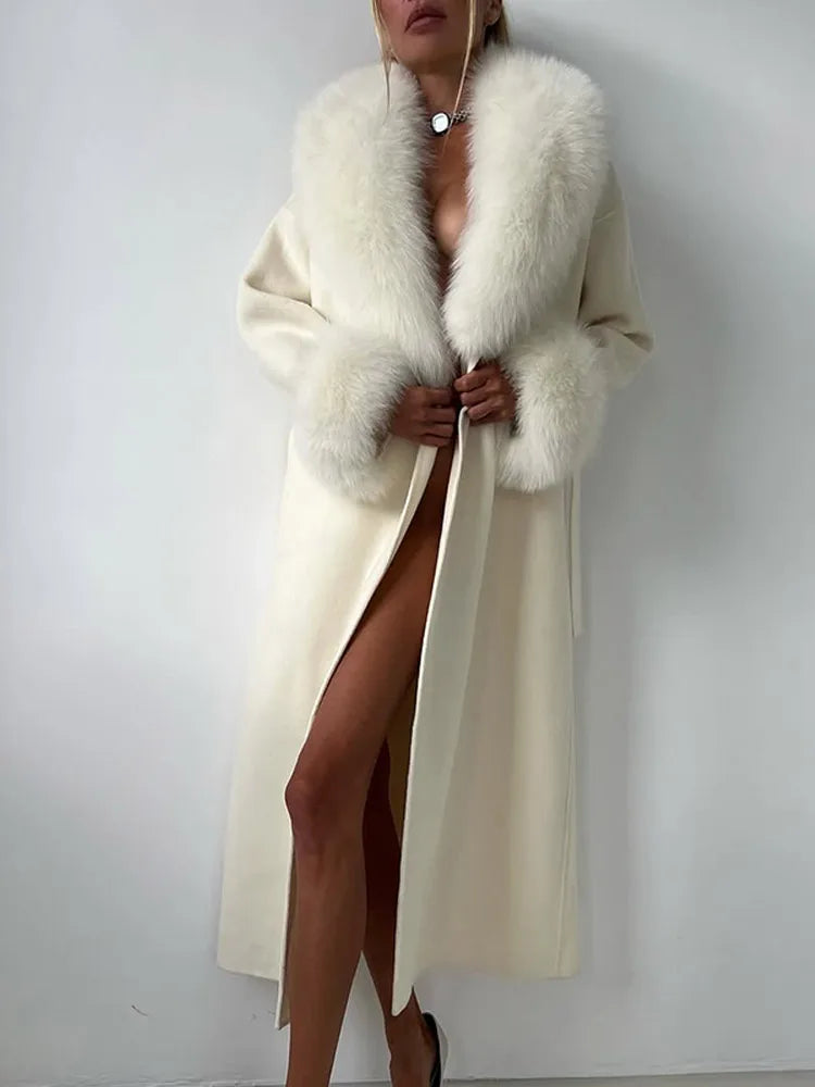 Faux Fur Overcoat – Luxury and Comfort for Winter