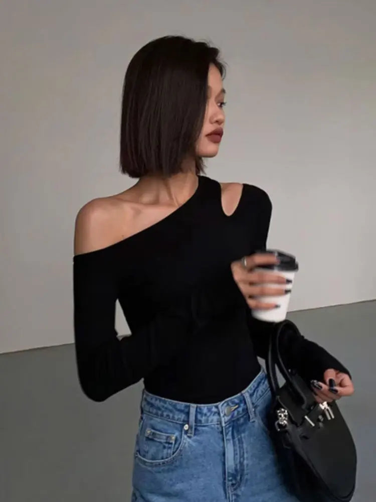 Minimal Chic Asymmetrical Top