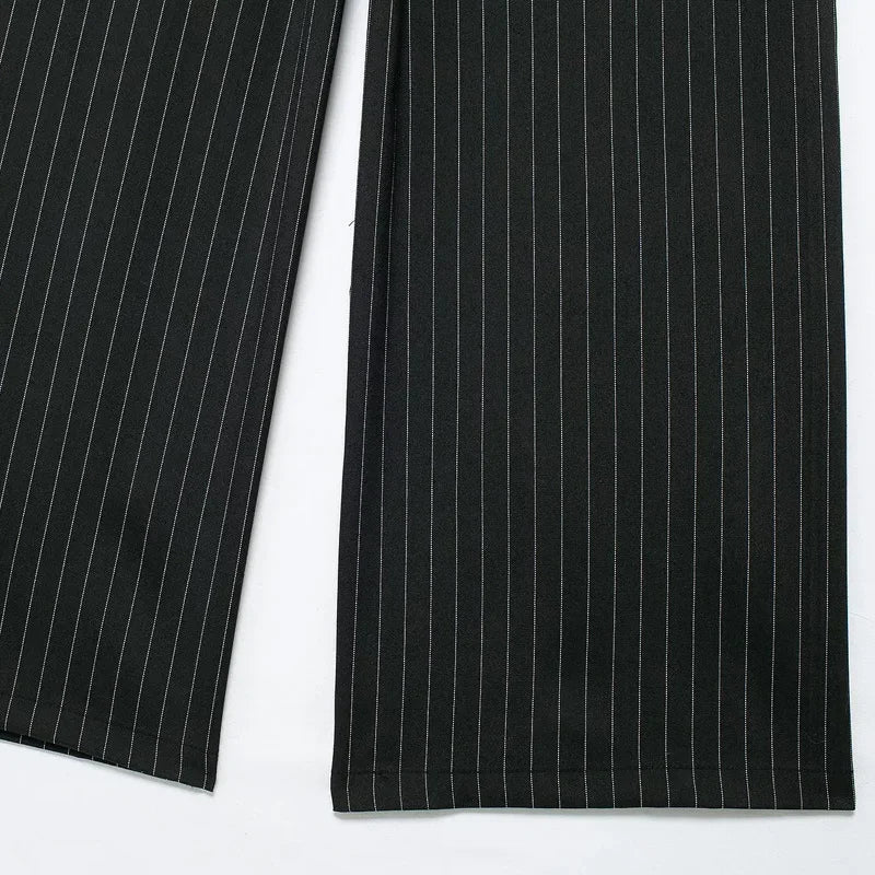 Casual Adjustable Fabric Pants with Pockets