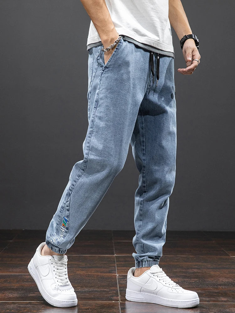 SoftFlex Harem Denim Pants