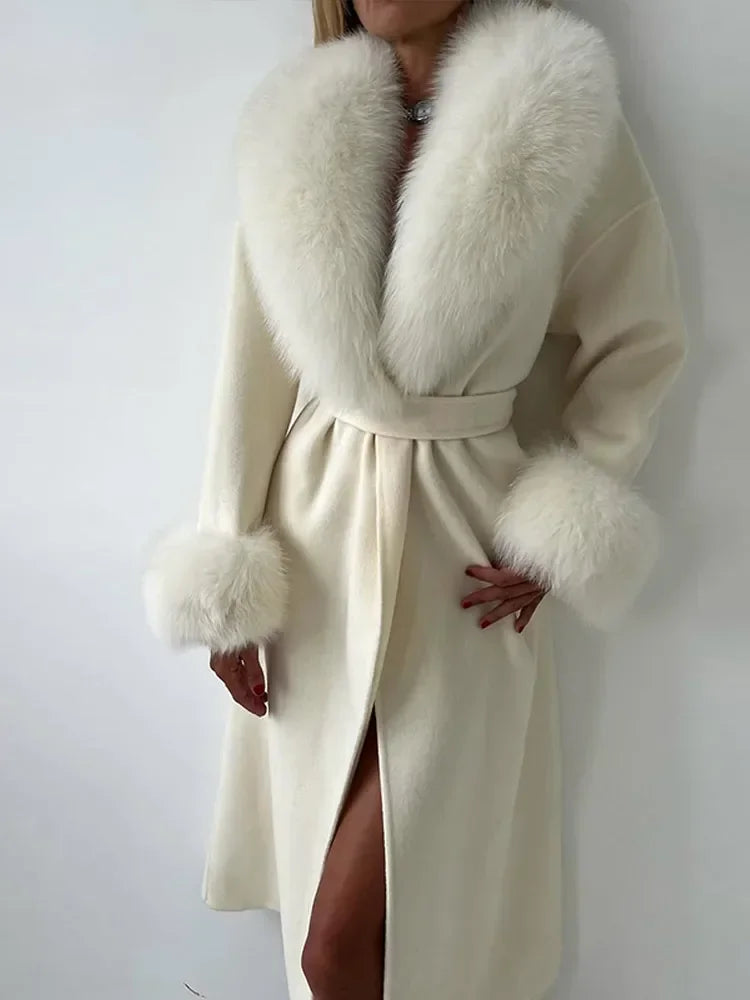 Faux Fur Overcoat – Luxury and Comfort for Winter