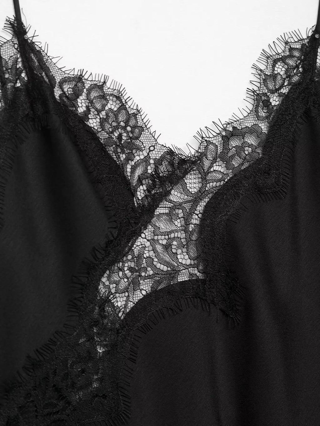 Myst Satin Lace Top