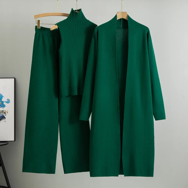 Essence Knit Three-Piece Set