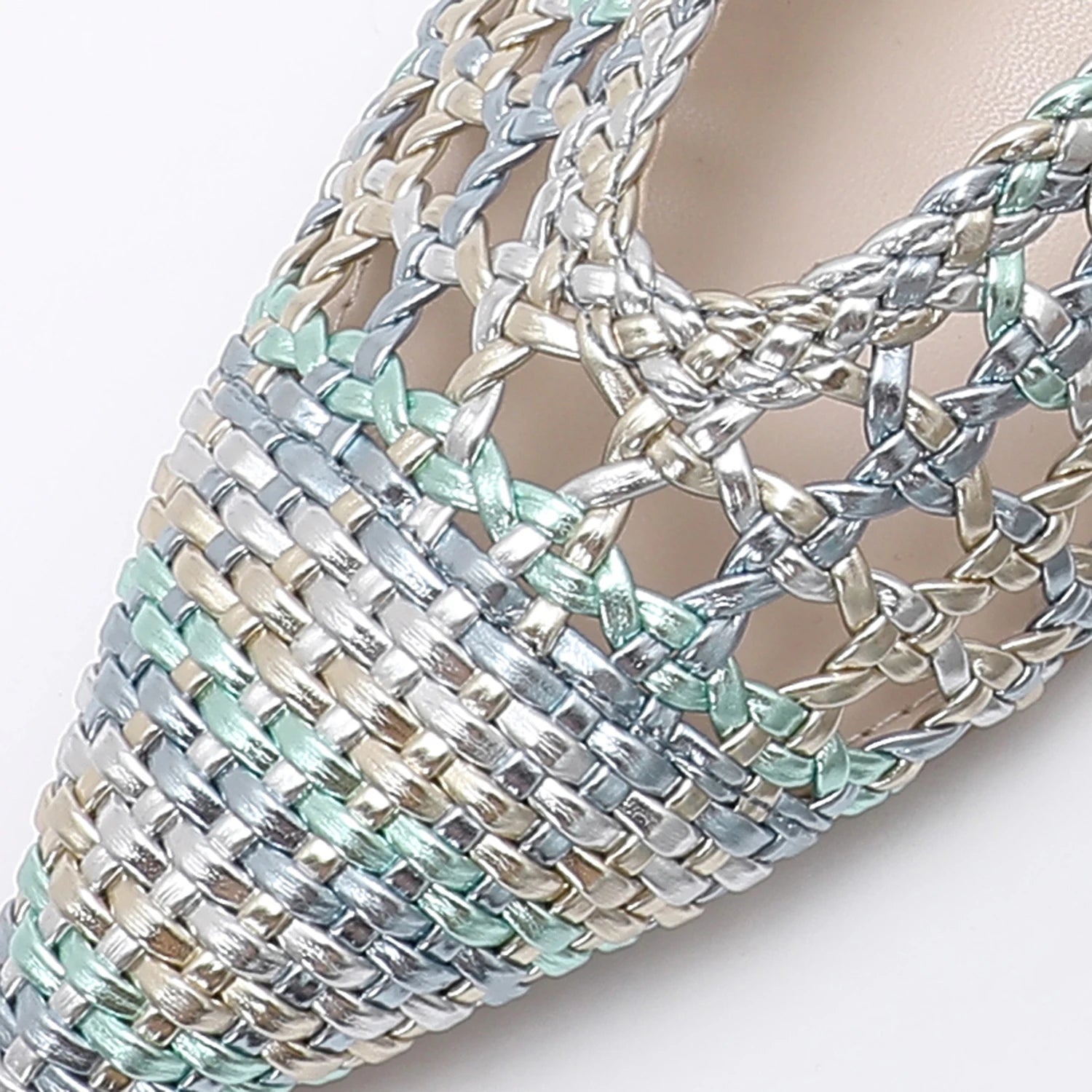 Slingback Lumina Tessuto