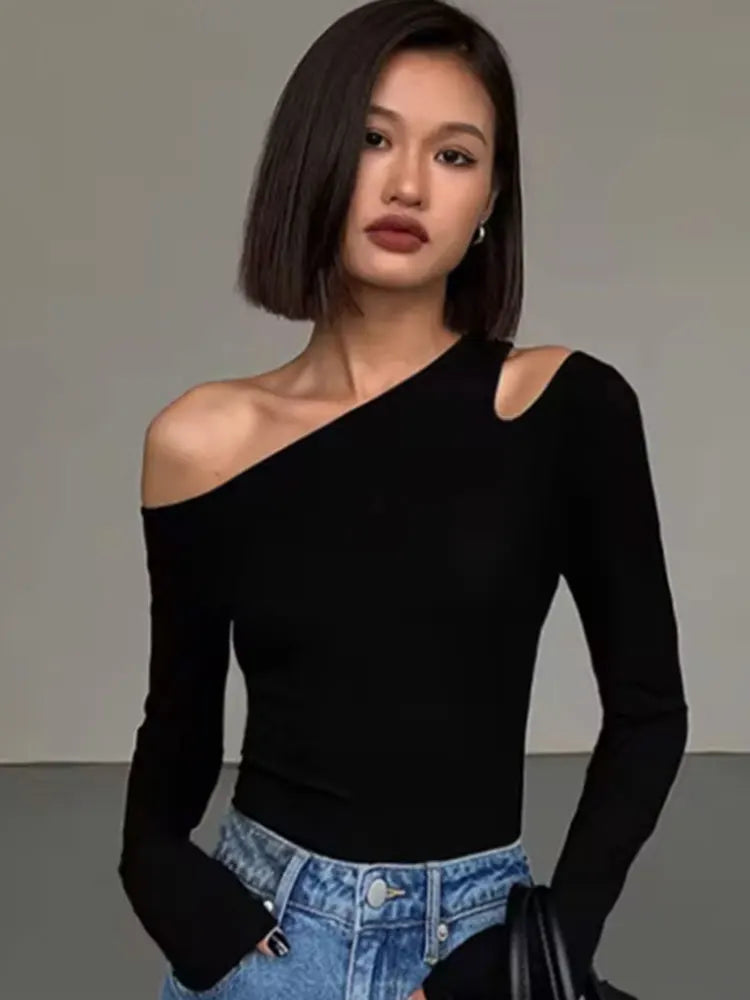 Minimal Chic Asymmetrical Top