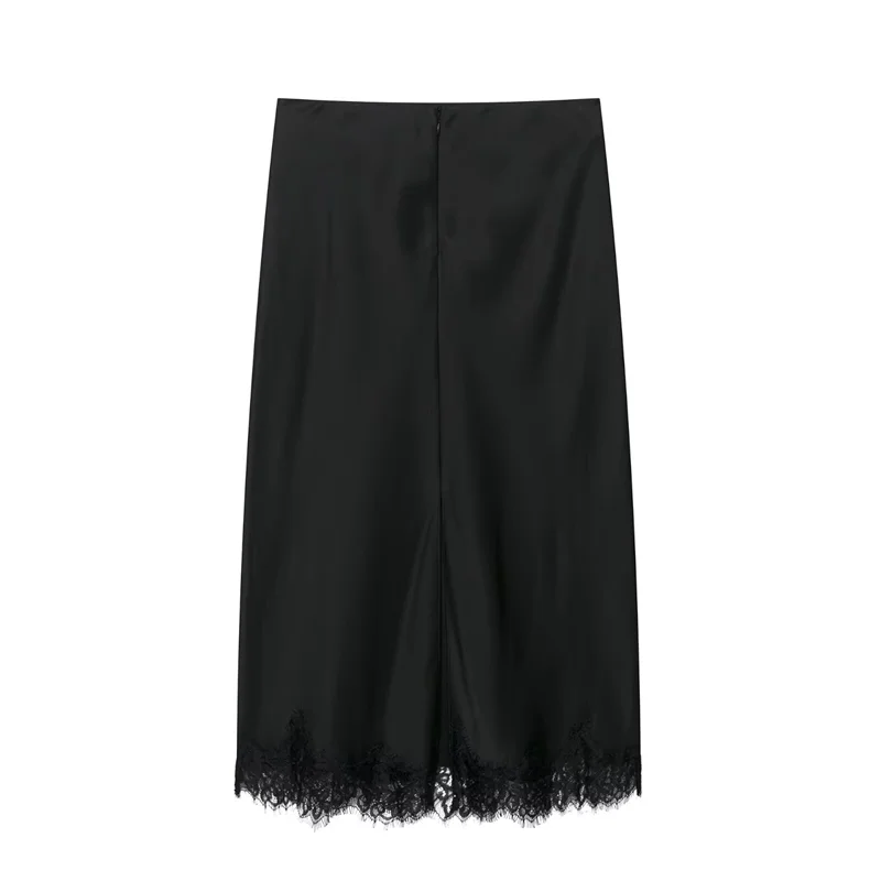 Satin Noir Lace Tatting Set