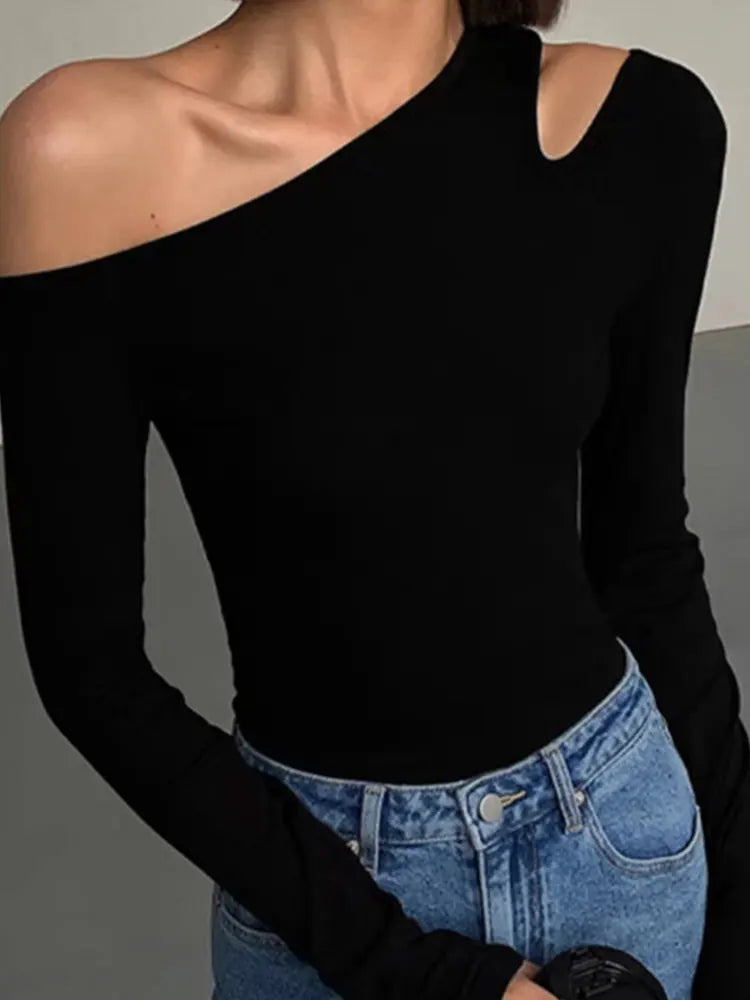 Minimal Chic Asymmetrical Top