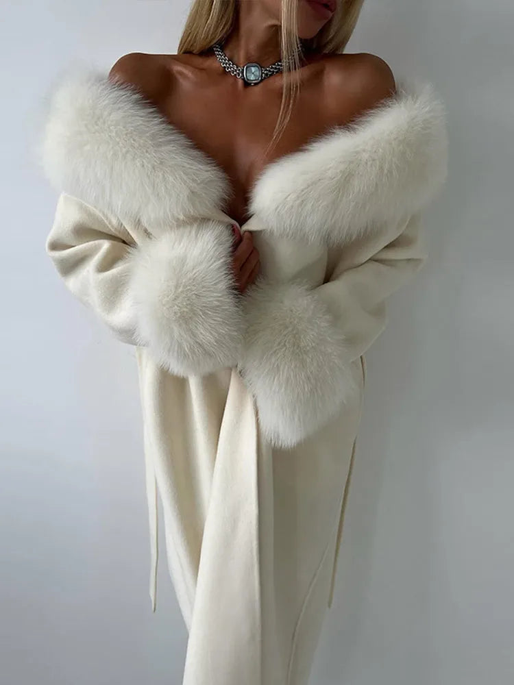 Faux Fur Overcoat – Luxury and Comfort for Winter