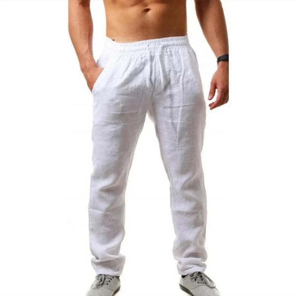 Lightweight Casual Straight Pants