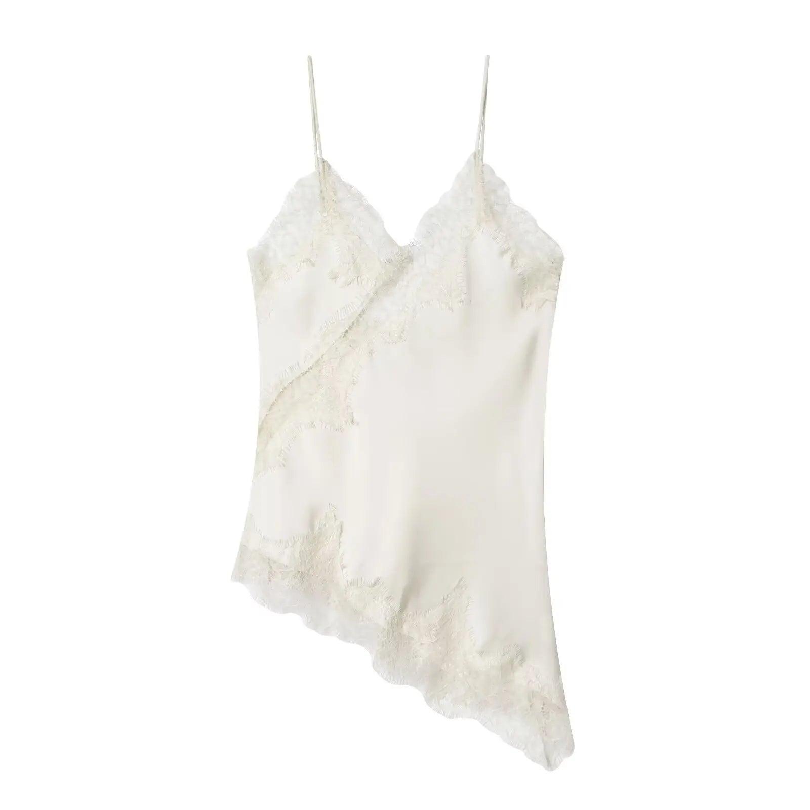 Myst Satin Lace Top