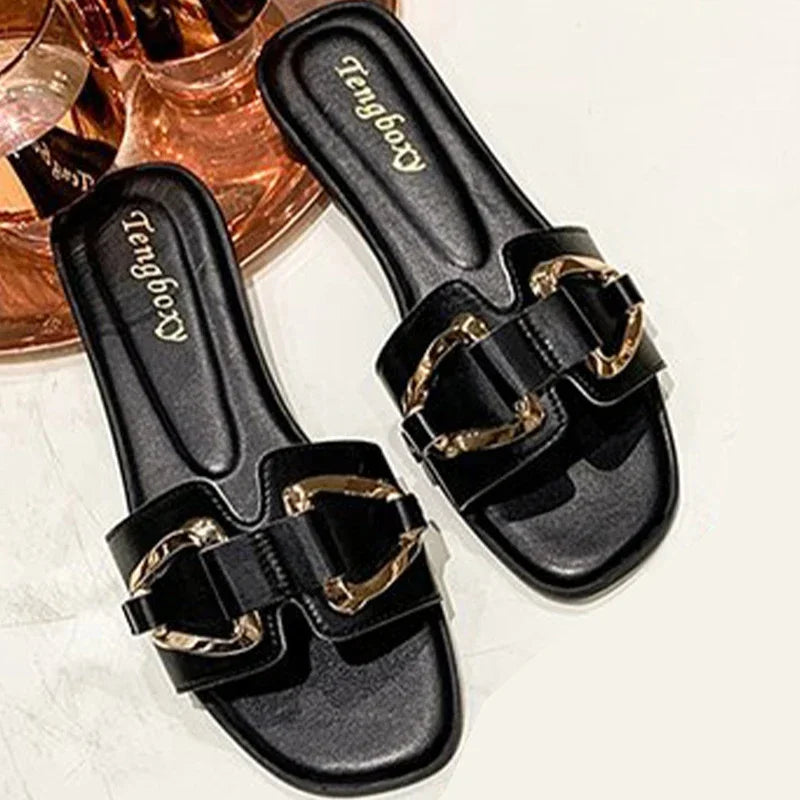 Serena Chain Sandals