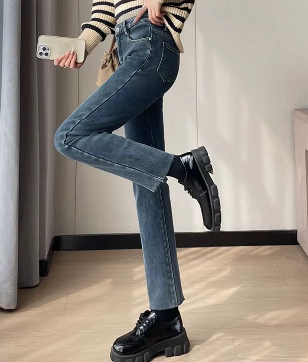 Brushed Inside Jeans - Comfort & Style