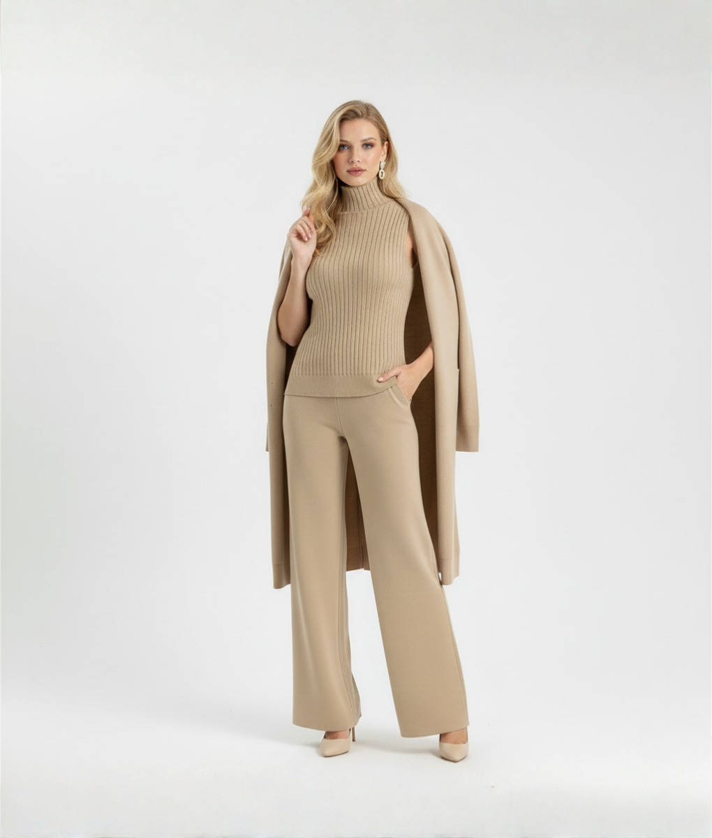 Essence Knit Three-Piece Set