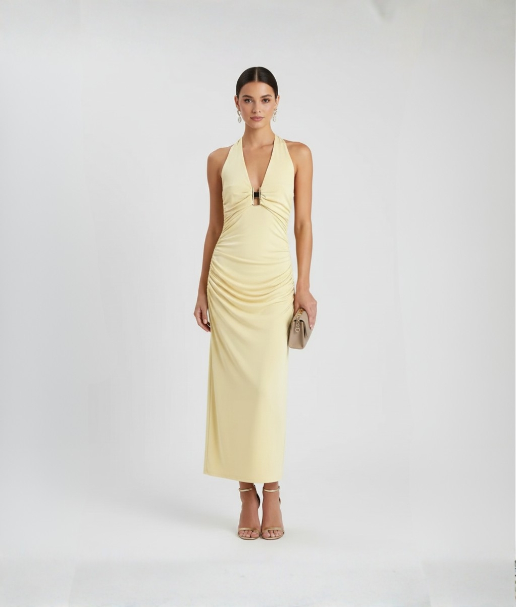 Soft Glow Long Dress